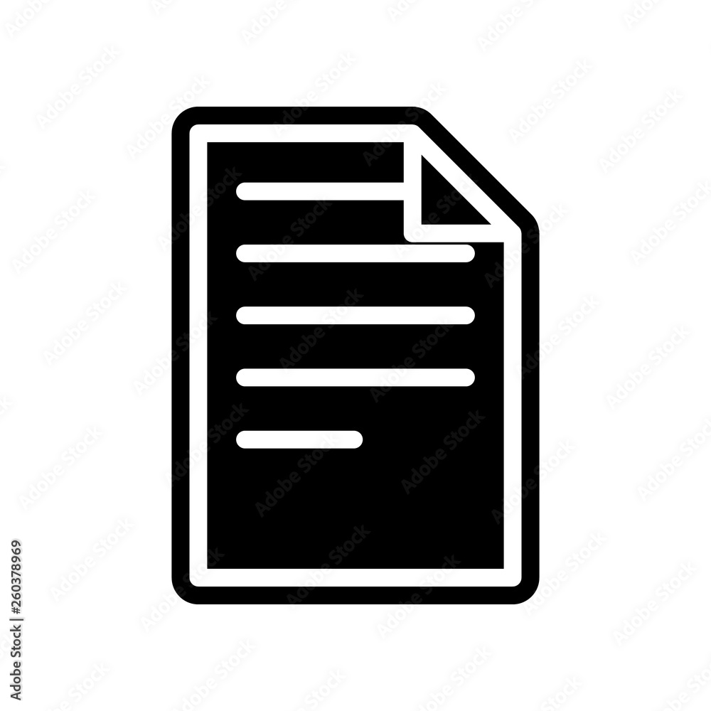Poster paper icon. element of science for mobile concept and web apps icon. glyph, flat icon for website de