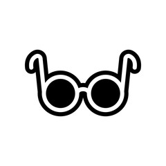 spectacles icon. Element of Science for mobile concept and web apps icon. Glyph, flat icon for website design and development, app development