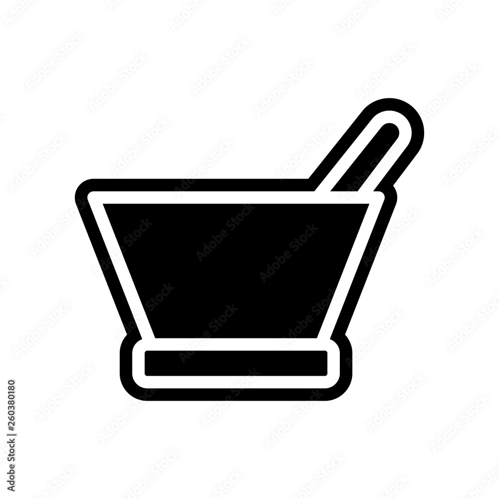 Poster grinder for spices icon. element of science for mobile concept and web apps icon. glyph, flat icon f
