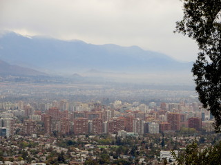 Santiago de Chile Stadtansicht