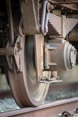 Old train details