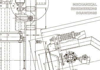 Mechanical engineering drawing. Machine-building industry. Instrument-making drawings. Computer aided design systems. Technical illustration