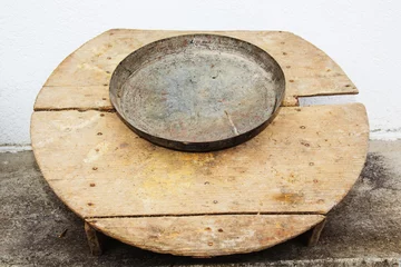 Fotobehang Antique household utensils © karichs