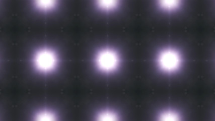 Designer abstract background with glowing individual shapes.