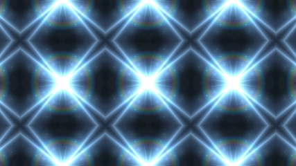 Fototapeta premium Designer abstract background with glowing individual shapes.