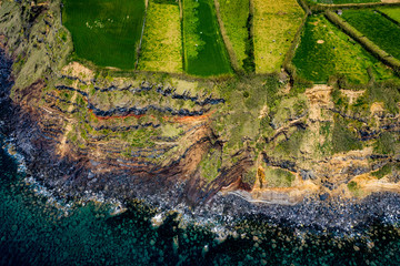São Miguel - Ponta Delgada Azoren aus der Luft