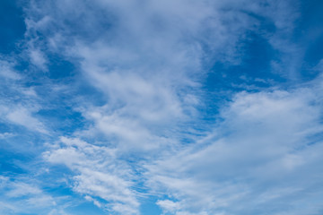 Fototapeta premium White Clouds and Blue Sky