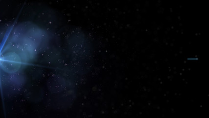 Real Lens Flare Shot in Studio over Black Background. Easy to add as Overlay or Screen Filter over Photos.