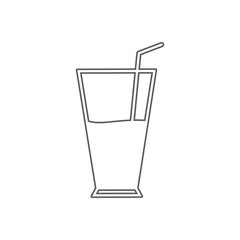 fresh drink icon. Element of Sport for mobile concept and web apps icon. Outline, thin line icon for website design and development, app development