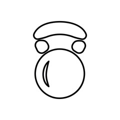 Weight icon. Element of Sport for mobile concept and web apps icon. Outline, thin line icon for website design and development, app development
