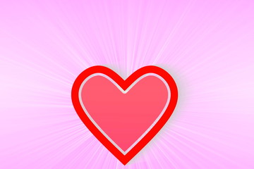 heart design icon love,valentine,romantic,wishes,thanks,greeting related concept background with copy space