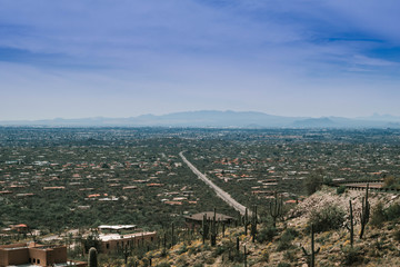 View of Tucson City