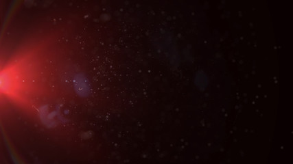 Real Lens Flare Shot in Studio over Black Background. Easy to add as Overlay or Screen Filter over Photos.