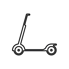 Kick scooter icon. Element of Sport for mobile concept and web apps icon. Outline, thin line icon for website design and development, app development