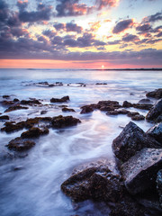 Tide Pool Sunset