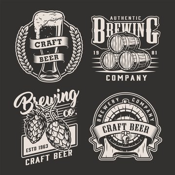 Vintage brewing prints