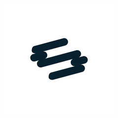 Letter S initial logo for technology modern and finance