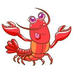 lobster vector clipart design