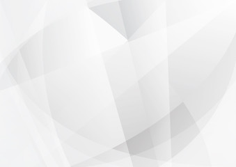 Abstract White and gray color technology modern background design vector Illustration