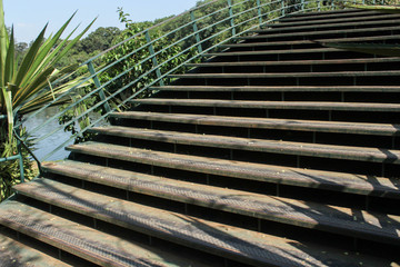 stairs in the park