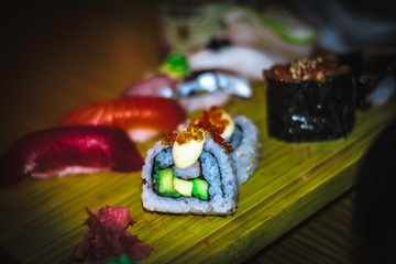 sushi sashimi nigiri