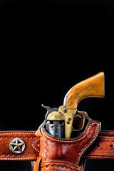 Antique Western pistol.