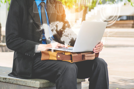 Digital technology concept