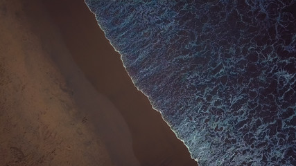 Waves Crashing on the beach in California