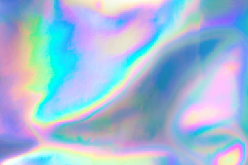 Abstract Modern pastel colored holographic background in 80s style. Synthwave. Vaporwave style....