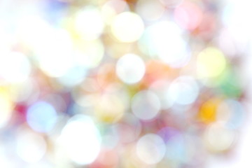 Fototapeta premium blur colorful bokhe abstarct on white background