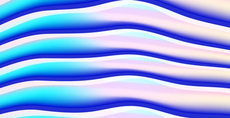 Obraz premium colorful wavy pattern abstract background for design vector eps.10