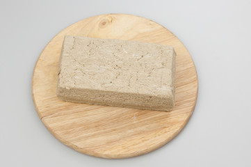 The halva on a white background.
