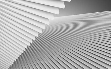 abstract architecture background. 3d illustration