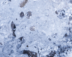 the abstract background of ice structure
