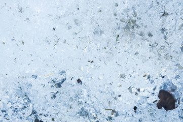 the abstract background of ice structure