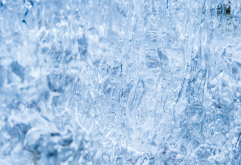the abstract background of ice structure