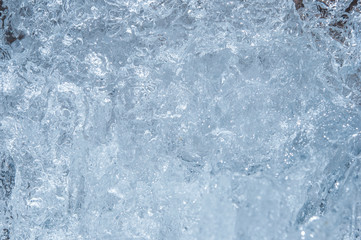 the abstract background of ice structure