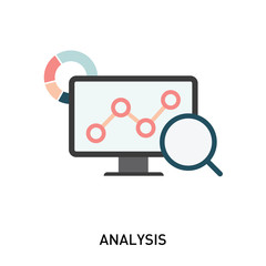 Website analytics and SEO data analysis concept.