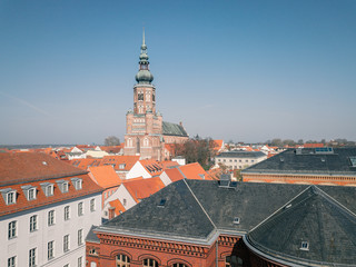 Naklejka premium Luftaufnahme Greifswald