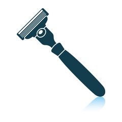 Safety razor icon