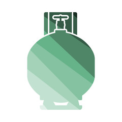 Gas cylinder icon