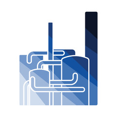Chemical plant icon
