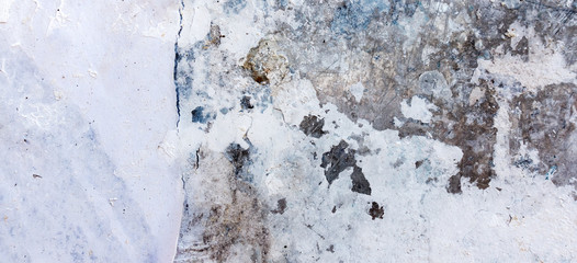 Old vintage weathered dirty grungy plaster painted wall texture background