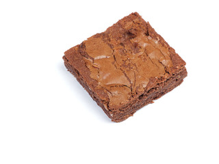 Tasty chocolate brownie pie