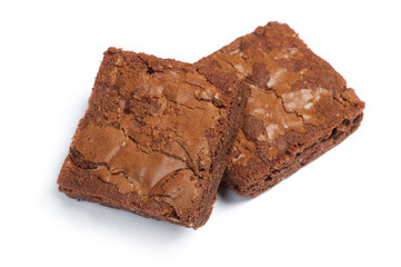 Tasty chocolate brownies pies