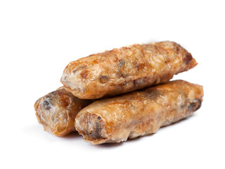 Homemade spring rolls