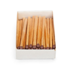 Matches in the box