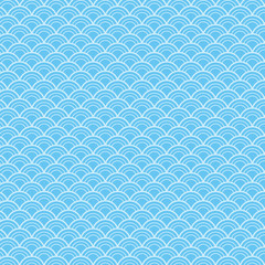 Wave seamless pattern background