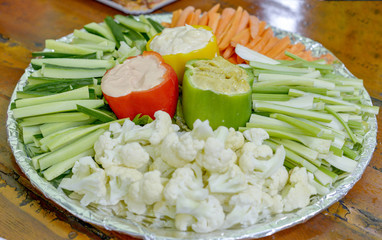 Japanese traditional food in a restaurant
