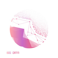 Abstract infographics visualization